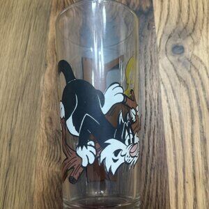 tweety and sylvester Vintage Pepsi Collectors Series Glass